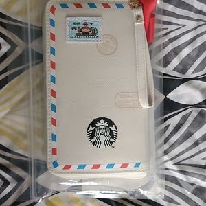 Starbucks korea travel clutch wallet